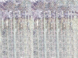 Kurtyna dekoracyjna lameta holograficzna 90 cm x 250 cm