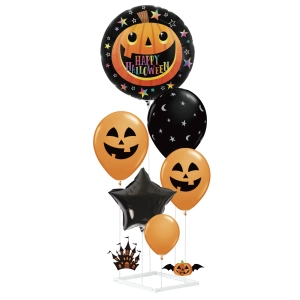 Balony na Halloween 6 szt. ze stojakiem DIY