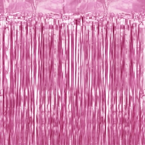 Kurtyna imprezowa różowa 100 cm x 250 cm