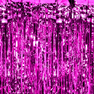 Kurtyna imprezowa ciemny róż 100 cm x 200 cm