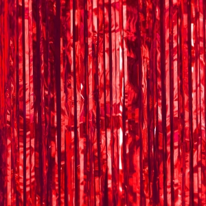 Kurtyna imprezowa czerwona 100 cm x 250 cm