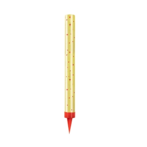 Fontanna tortowa raca złota z gwiazdkami 12 cm 1 szt.