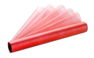 Organza czerwona 36 cm x 9 m
