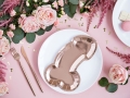 Talerzyki penis złoty róż 26cm 6szt