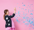 Balon na gender reveal - chłopiec 100cm