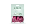 Balony Eco fuksja metaliczne 26cm 10szt