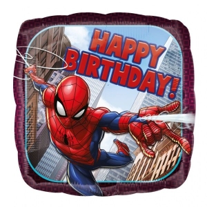 Balon foliowy Spider-Man happy birthday 43 cm
