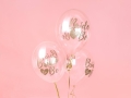 Balony Bride to be złote 30 cm 14 cali 6 szt