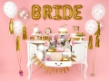 Balony Bride to be złote 30 cm 14 cali 6 szt