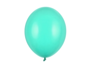 Balony zielone miętowe pastelowe 27 cm 12 cali 50 szt PartyDeco
