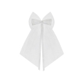 Kokardy na klamki z kokardką białe 2szt