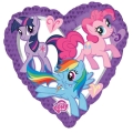Balon foliowy serce My Little Pony 43cm