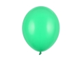 Balony zielone pastelowe 30 cm 14 cali 100 szt