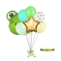 Bukiet z balonów na urodziny żabka