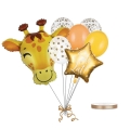 Bukiet z balonów na urodziny żyrafa