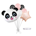Bukiet z balonów na urodziny panda