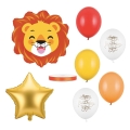 Bukiet z balonów na urodziny lew