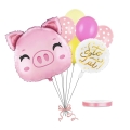 Bukiet z balonów na urodziny świnka
