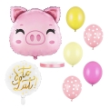 Bukiet z balonów na urodziny świnka