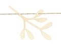 Drewniana girlanda jemioła 127cm