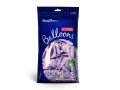 Balony liliowe metaliczne 12 cm 5 cali 100 szt