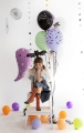 Balony na Halloween Czarownica 30cm 6szt