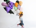 Balony na Halloween Czarownica 30cm 6szt