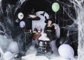 Balony na Halloween Czarownica 30cm 6szt