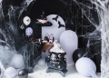 Balon foliowy kapelusz wiedźmy na Halloween 66cm