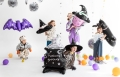 Balon foliowy czarownica na Halloween 101cm
