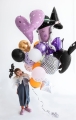 Balon foliowy czarownica na Halloween 101cm