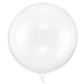Balon foliowy kula orb transparentny 40 cm na hel