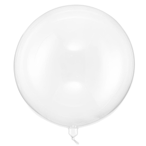 Balon foliowy kula orb transparentny 40 cm