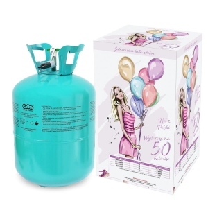 Butla z helem na 50 balonów