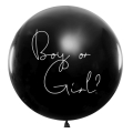 Balon na gender reveal - chłopiec 100 cm