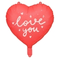 Balon foliowy serce I love you 45cm