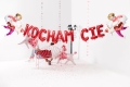 Balony foliowe Kocham Cię czerwone 285cm