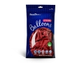 Balony czerwone pastelowe 12 cm 5 cali 100 szt