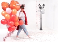 Balon foliowy usta kiss me 86cm