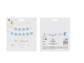 Baner baby shower jasny niebieski 290 cm