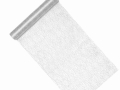 Siatka dekoracyjna fibra srebrna 36 cm x 9 m