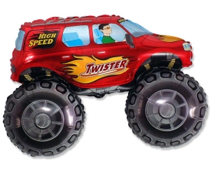 Balon foliowy samochód monster truck 96 cm