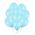 Balony jasnoniebieskie pastelowe 23 cm 10 cali 100 szt.