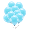 Balony Eco jasnoniebieskie pastelowe 26 cm 10 sztuk