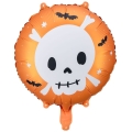 Balon foliowy czaszka na Halloween 45 cm