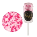 Konfetti różowe Push Pop