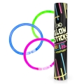 Bransoletki fluorescencyjne świecące opaski Glow Sticks 50 szt