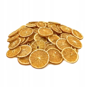 Suszone pomarańcze w plastrach 4-6,5 cm 250g