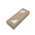 Świece stożkowe białe 24 cm 10 szt