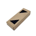 Świece stożkowe czarne 24 cm 10 szt